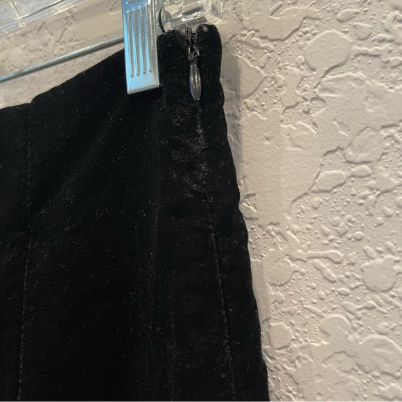 Zara Velour Wide Leg, High Waisted Pants Size: Medium Preloved - Picture 4 of 7